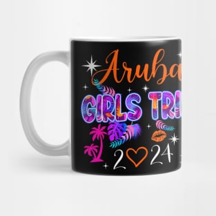 Girls Trip Aruba 2024 Weekend Hello Summer 2024 Vacation Mug